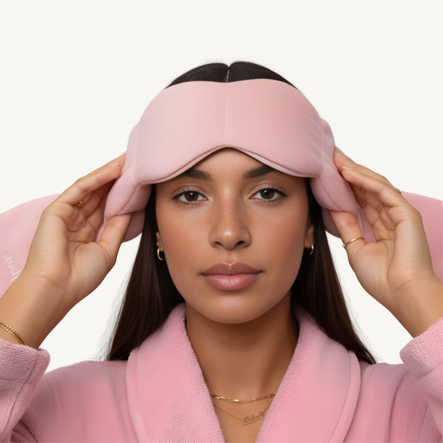 SleepCalmer™ Soft Weighted Eye Mask bybambi