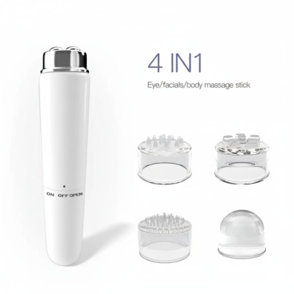 4 In 1 Electric Facial Massager Micro Vibration Eye Beauty Instrument For Relax Eye Dark Circles Eye Bags Puffiness Eye Massage sleepcalmer