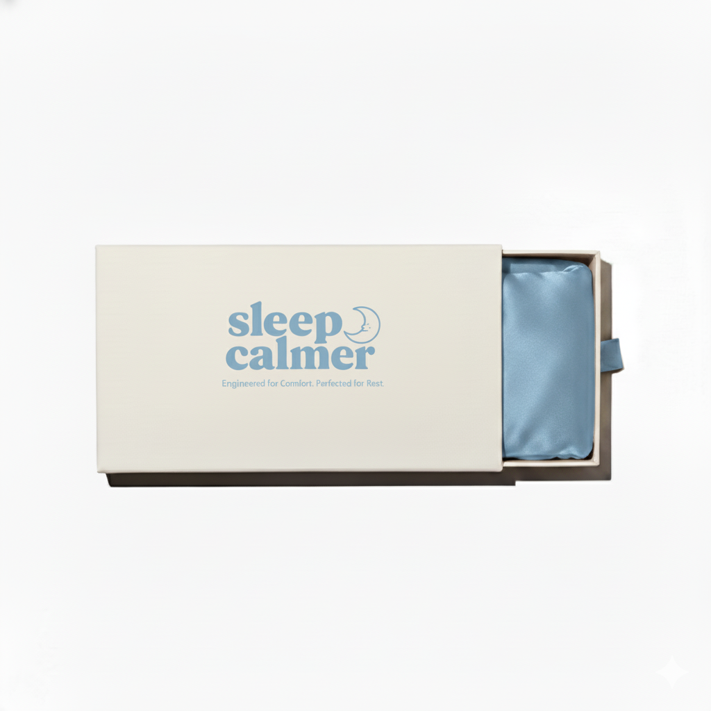 SleepCalmer™ Soft Weighted Eye Mask bybambi