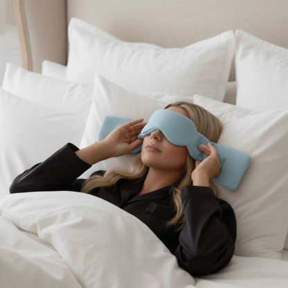 SleepCalmer™ Soft Weighted Eye Mask bybambi