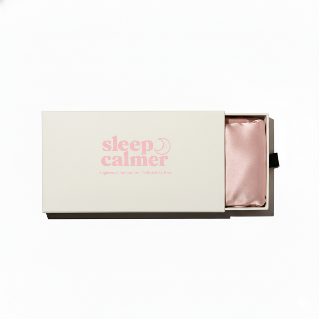SleepCalmer™ Soft Weighted Eye Mask bybambi